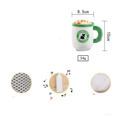 Dog Voice Toy Cup Plush