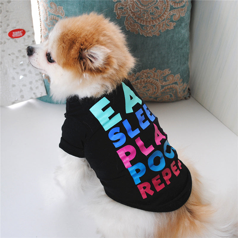 Pet Cute Puppy Costume Cartoon Dog Clothing