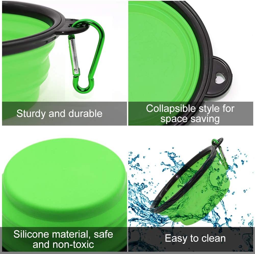 Large Silicone Collapsible Bowls