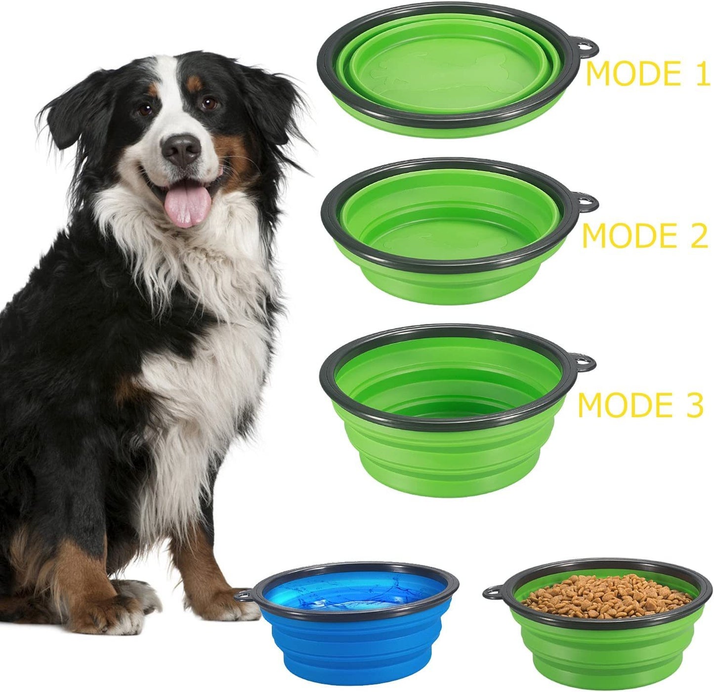 Large Silicone Collapsible Bowls