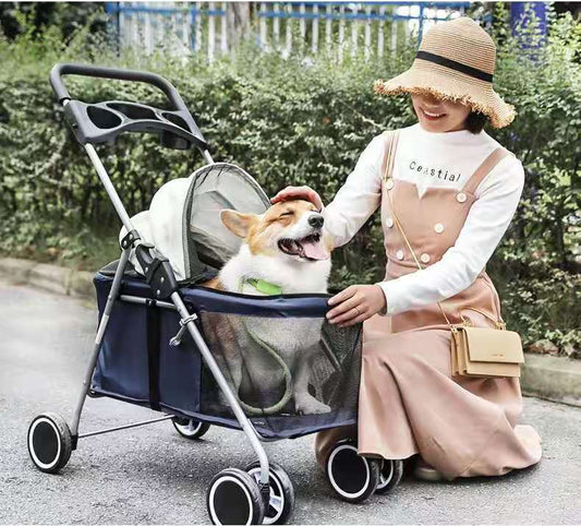 Portable Folding Pet Stroller