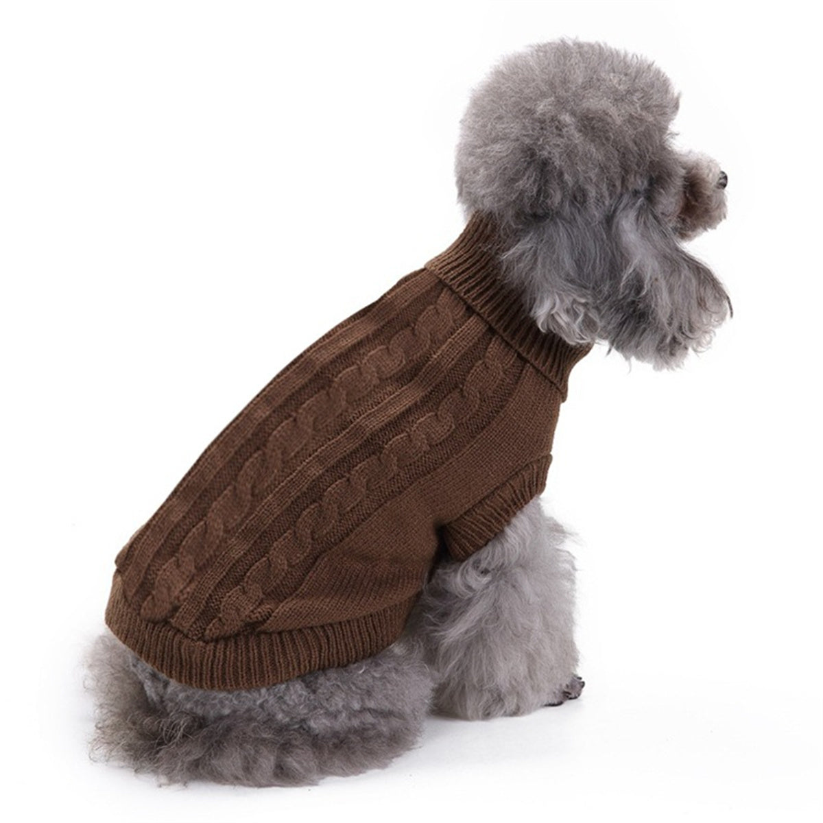 Dog Sweater Warm Pet Sweater Dog Sweaters for Small Dogs Medium Dogs Large Dogs Cute Knitted Classic Clothes Coat for Dog Puppy