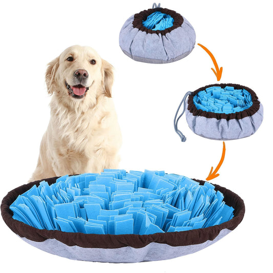 Adjustable Snuffle Foraging Mat Training & Stress Relief Toy