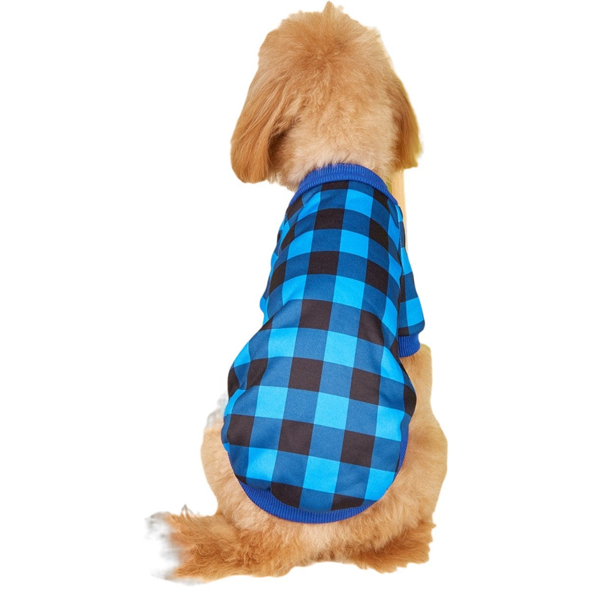 Plaid Patchwork Pet Hoodies