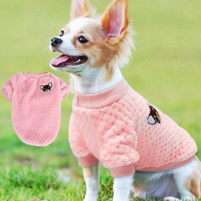 Knitted Pup Sweater