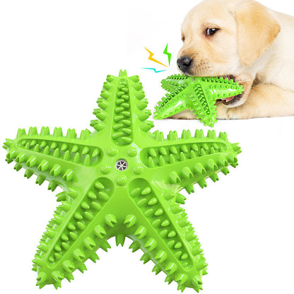 Sea Star Shaped Dog Toothbrush Toy