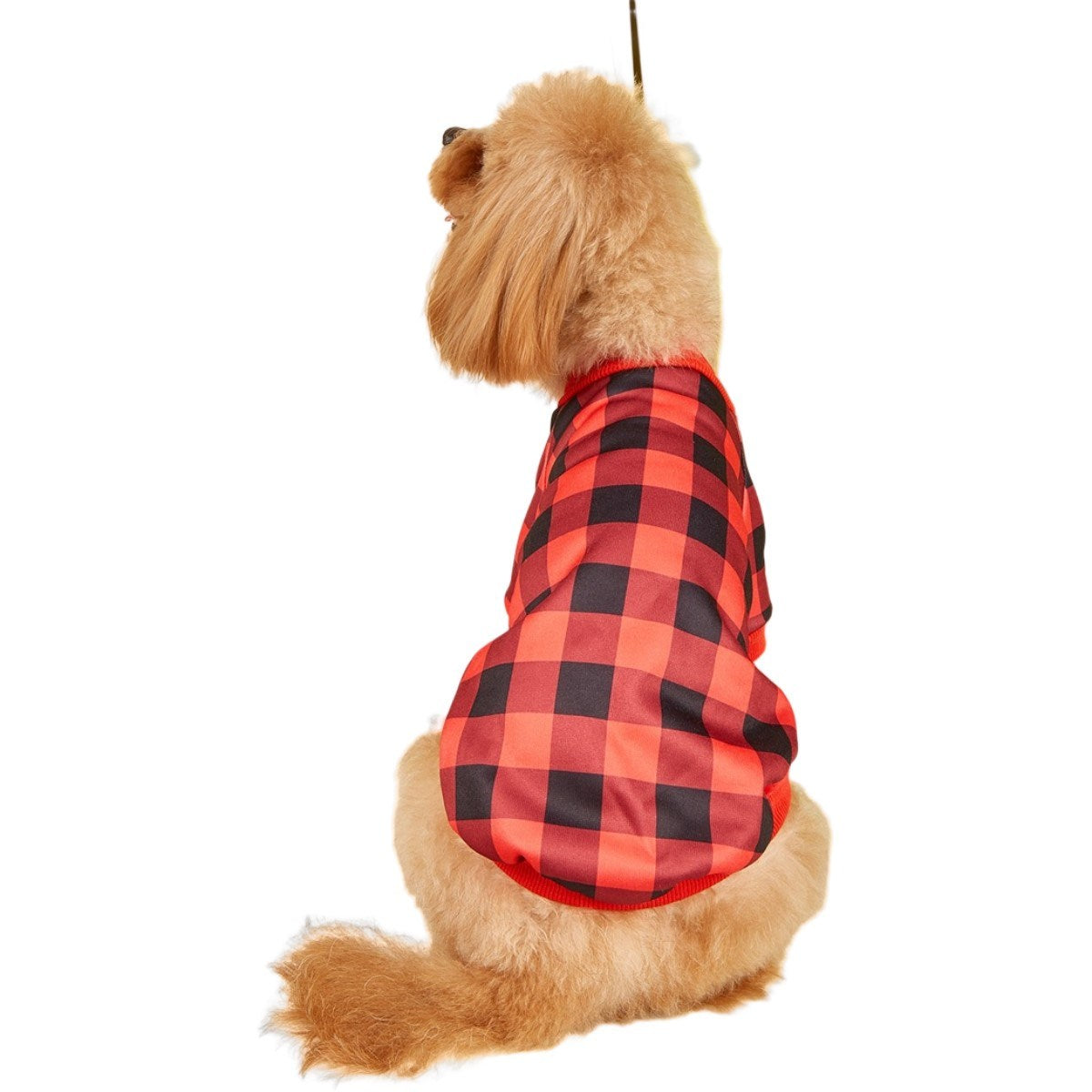 Plaid Patchwork Pet Hoodies