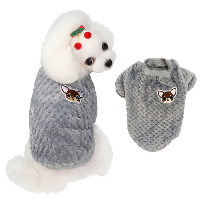 Knitted Pup Sweater