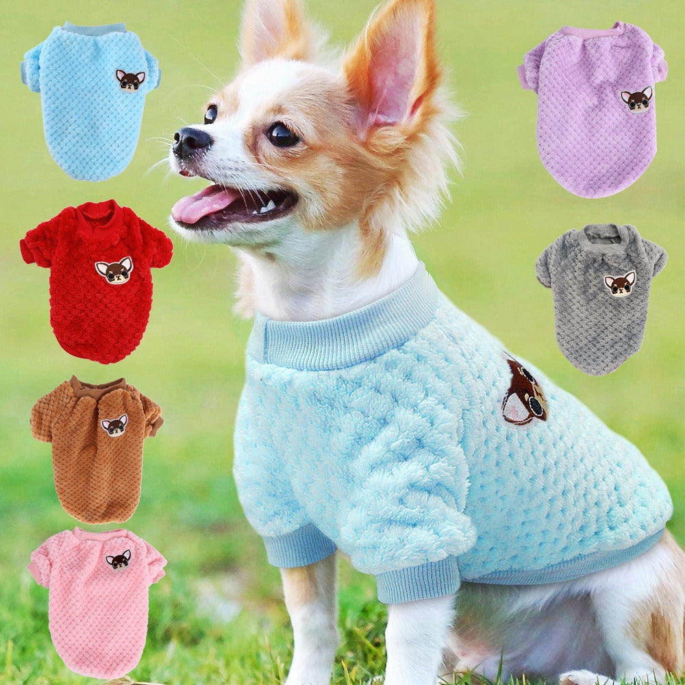 Knitted Pup Sweater