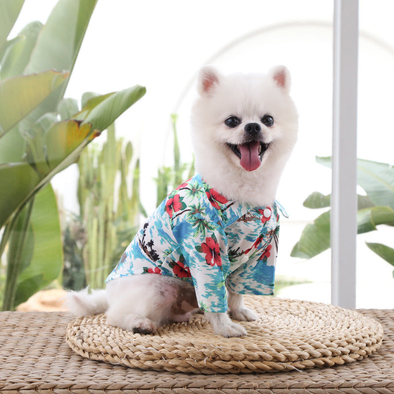 Hawaiian print shirt